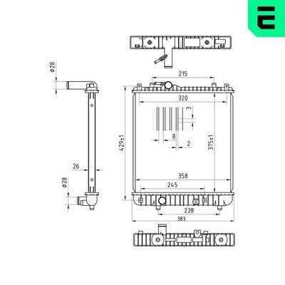 RADIATOR RACIRE MOTOR