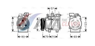 COMPRESOR CLIMATIZARE AVA Clever Choice HYK139
