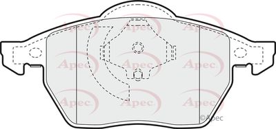 Brake Pad Set APEC PAD930