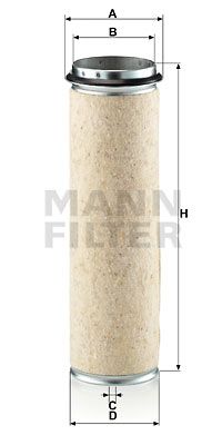 Sekundärluftfilter MANN-FILTER CF 1200