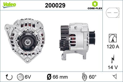 VALEO Generator VALEO CORE-FLEX (200029)