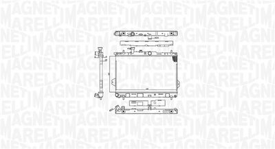 MAGNETI MARELLI Kühler, Motorkühlung