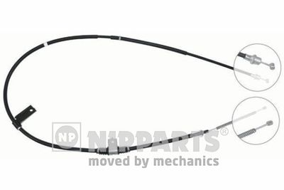Тросик, cтояночный тормоз NIPPARTS J14867 для MITSUBISHI GALANT