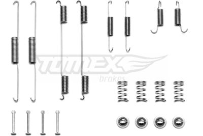 TOMEX Brakes Priedų komplektas, stabdžių trinkelės