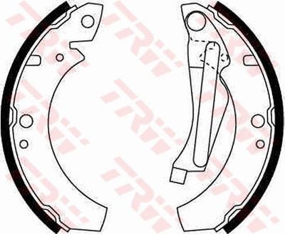 Комплект тормозных колодок TRW GS8066 для VW SCIROCCO