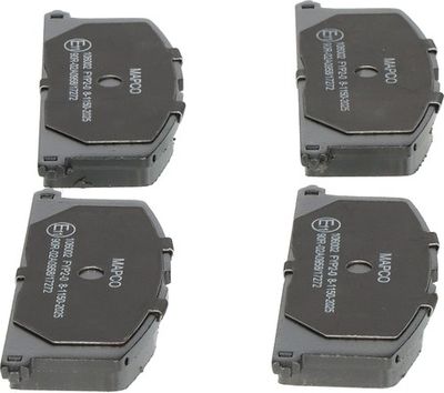 SET PLACUTE FRANA FRANA DISC MAPCO 106002 1