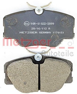 Brake Pad Set, disc brake 1170151