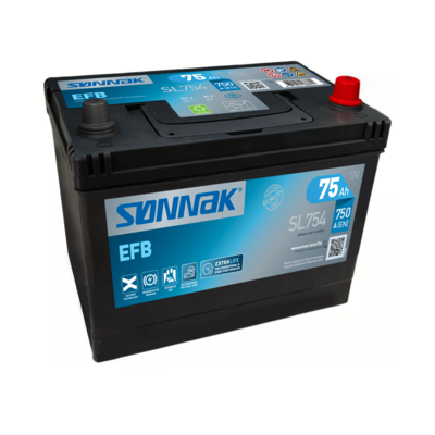 Стартерная аккумуляторная батарея SONNAK SL754 для INFINITI QX80