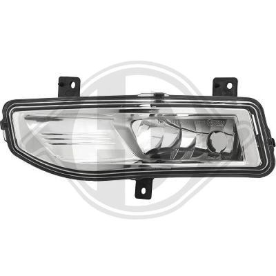 Противотуманная фара DIEDERICHS 6026089 для NISSAN QASHQAI
