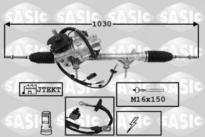 Рулевой механизм SASIC 7170067 для PEUGEOT 208