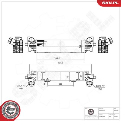 Chladič turba ESEN SKV 98SKV001