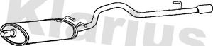 Глушитель выхлопных газов конечный KLARIUS 250493 для JEEP WRANGLER