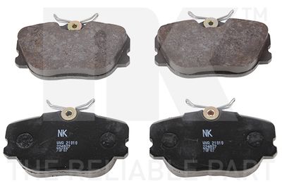 Комплект тормозных колодок, дисковый тормоз NK 224807 для VOLVO 480