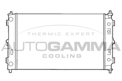 Радиатор, охлаждение двигателя AUTOGAMMA 100138 для CHRYSLER STRATUS