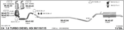 Układ wydechowy IMASAF 514000269