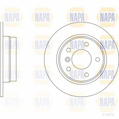 Brake Disc NAPA PBD8357