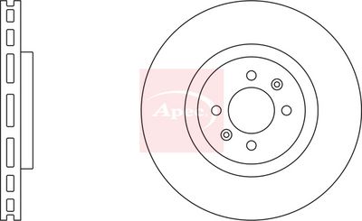 APEC Brake Disc DSK2973