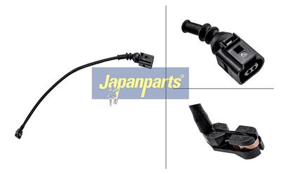 JAPANPARTS Įspėjimo kontaktas, stabdžių trinkelių susidėvėjimas
