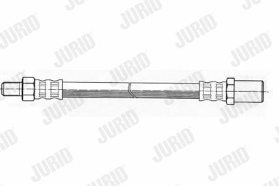 Тормозной шланг JURID 172052J для LADA SAMARA