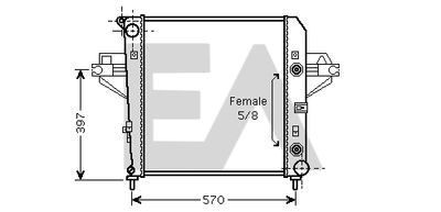 EACLIMA 31R33015 Крышка радиатора  для JEEP CHEROKEE (Джип Чероkее)