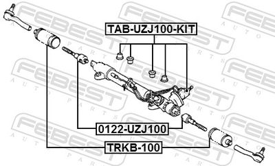 CAP DE BARA FEBEST 0122UZJ100 1