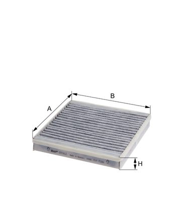 FILTRU AER HABITACLU HENGST FILTER E916LC