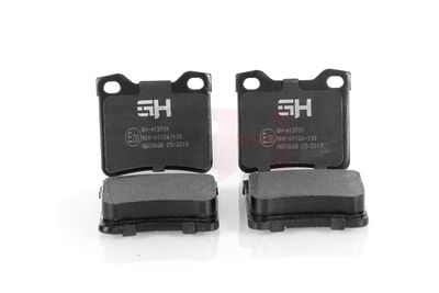 Bremsbelagsatz, Scheibenbremse