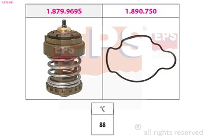 Termostat, środek chłodzący EPS 1.879.981