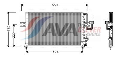 кондензатор, климатизация AVA Clever Choice HY5045