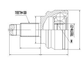 GELENKSATZ ANTRIEBSWELLE