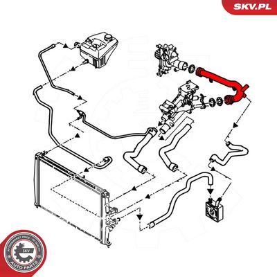 Potrubí chladiva SKV 43SKV785