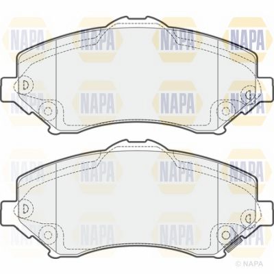 Brake Pad Set NAPA NBP1326