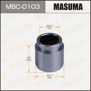 MASUMA MBC-0103 Комплект направляющей суппорта  для INFINITI  (Инфинити М37)