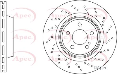 Brake Disc APEC DSK3294