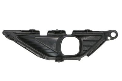 Voorbumper afdekking Voor Rechts (Bodem, met mistlampgaten, zilver) past: MITSUBISHI OUTLANDER IV 06.21-