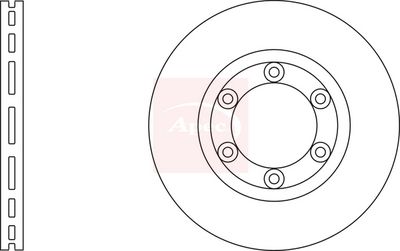 APEC Brake Disc DSK3037