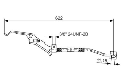 BOSCH Bremsschlauch