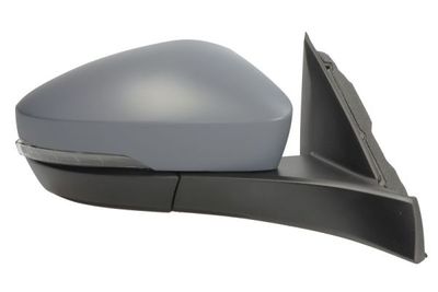 Zijspiegel Rechts (elektrisch, in reliëf, met verwarming, assistent rijstrookverandering, under-coated, met geheugen, elektrisch opklapbaar, met indicator) past: VW T-ROC 07.17-03.22