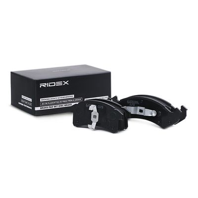 комплект спирачно феродо, дискови спирачки RIDEX 402B1358