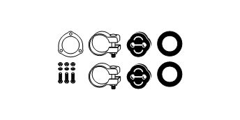 SET MONTARE SISTEM DE ESAPAMENT