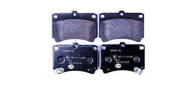 Sada brzdových destiček, kotoučová brzda HELLA 8DB 355 016-431