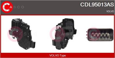 Zámek dveří CASCO CDL95013AS