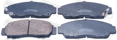 Комплект тормозных колодок, дисковый тормоз FEBEST 0301-RN5F для ACURA TSX