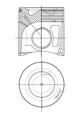 Kolv MAHLE 007 PI 00150 002