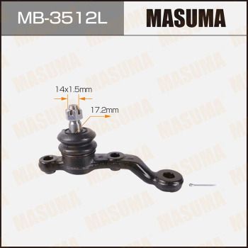 Шарнир независимой подвески / поворотного рычага MASUMA MB-3512L для TOYOTA CHASER