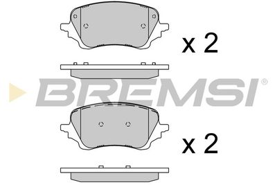 BREMSI BP3918 Тормозные колодки и сигнализаторы  для FORD  (Форд Пума)
