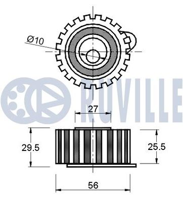 ROLA GHIDARE/CONDUCERE CUREA DISTRIBUTIE RUVILLE 540484 1