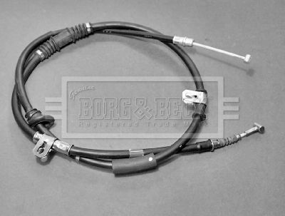 Тросик, cтояночный тормоз BORG & BECK BKB1798 для MITSUBISHI GALANT