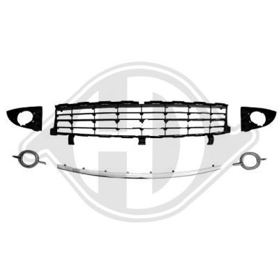 LüFTUNGSGITTER STOßFäNGER DIEDERICHS 4464745