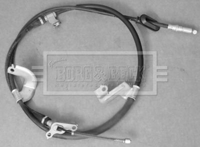Тросик, cтояночный тормоз BORG & BECK BKB3551 для HONDA STREAM